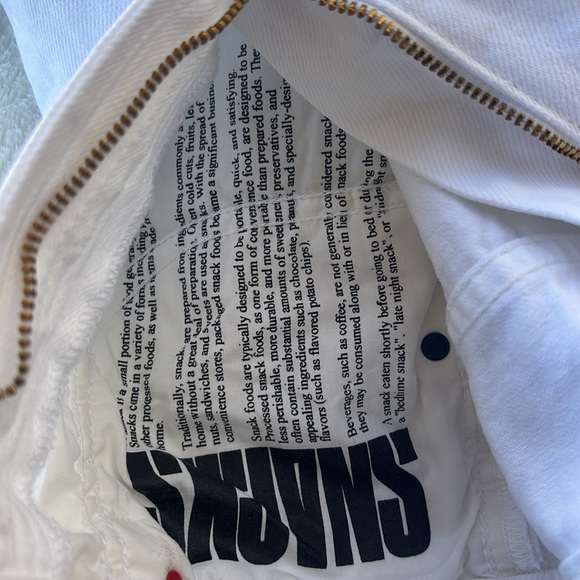 NWOT Mother Snacks High Waisted Twizzy Skimp Jeans Size 28 - Picture 6 of 8